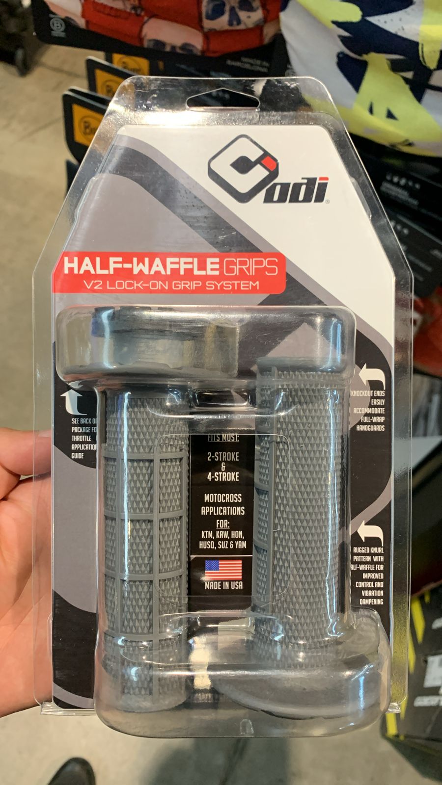 Odi Half-Waffle Grips