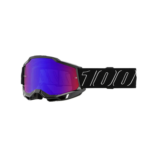 ACCURI 2 GOGGLE BLACKLINE - MIRROR RED/BLUE LENS