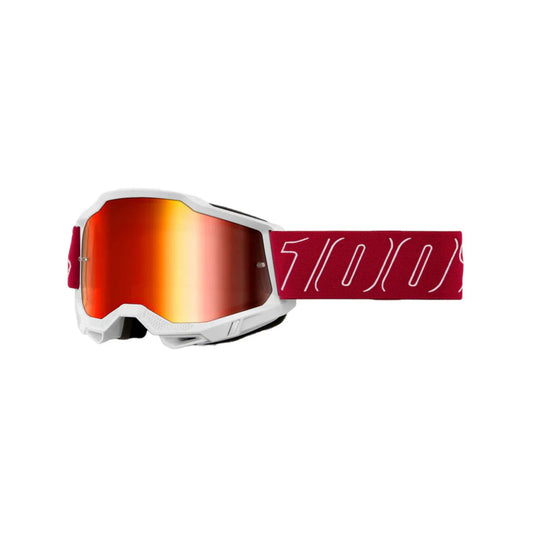 ACCURI 2 GOGGLE REDLINE - MIRROR RED LENS