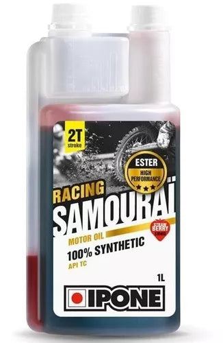 ACEITE PARA MOTOR 2T IPONE SAMOURAI RACING FRAISE SINTETICO