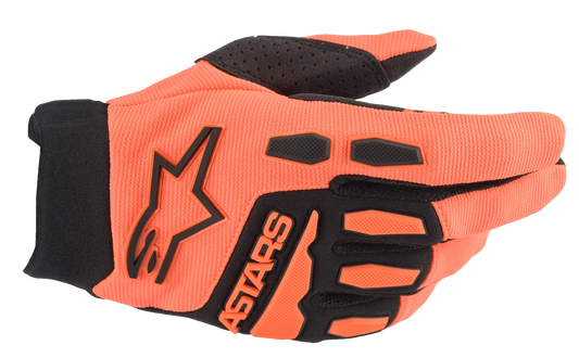 ALPINESTARS FULL BORE GLOVES ORANGE/BLACK