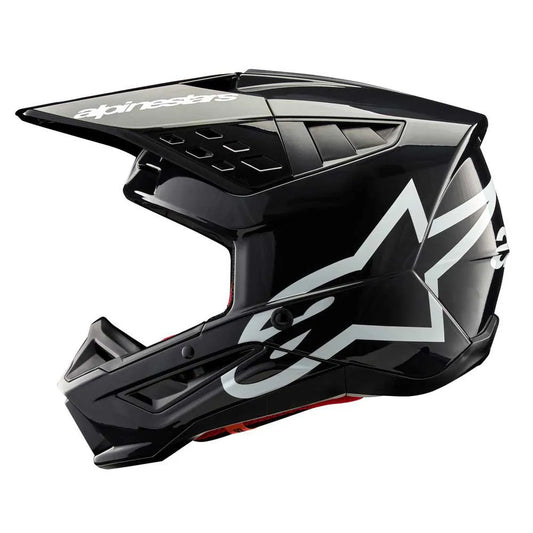 ALPINESTARS S-M5 CORP HELMET NEGRO GRIS