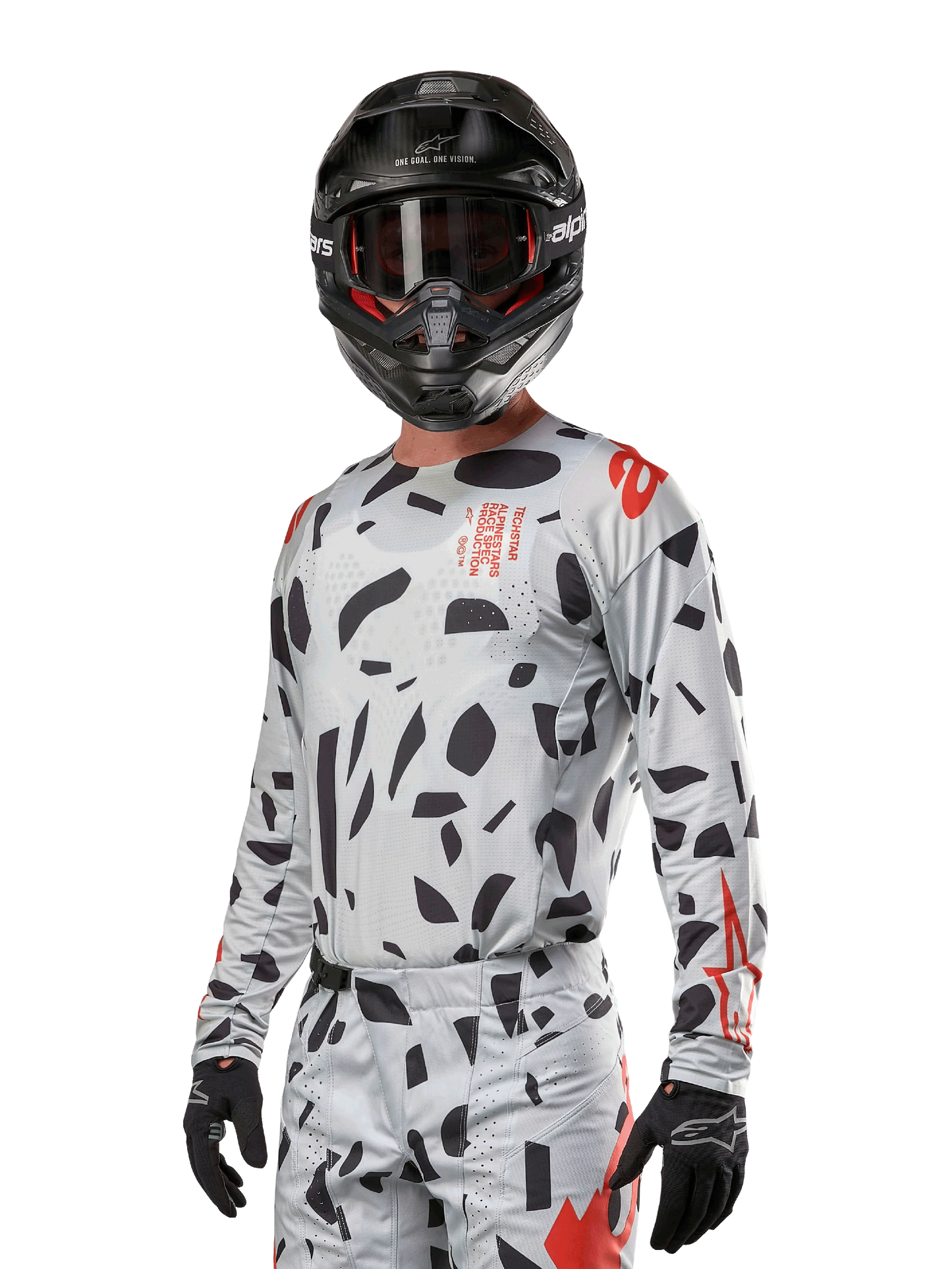 ALPINESTARS TECHSTAR RANTERA JERSEY HAZE GREY/CAMO