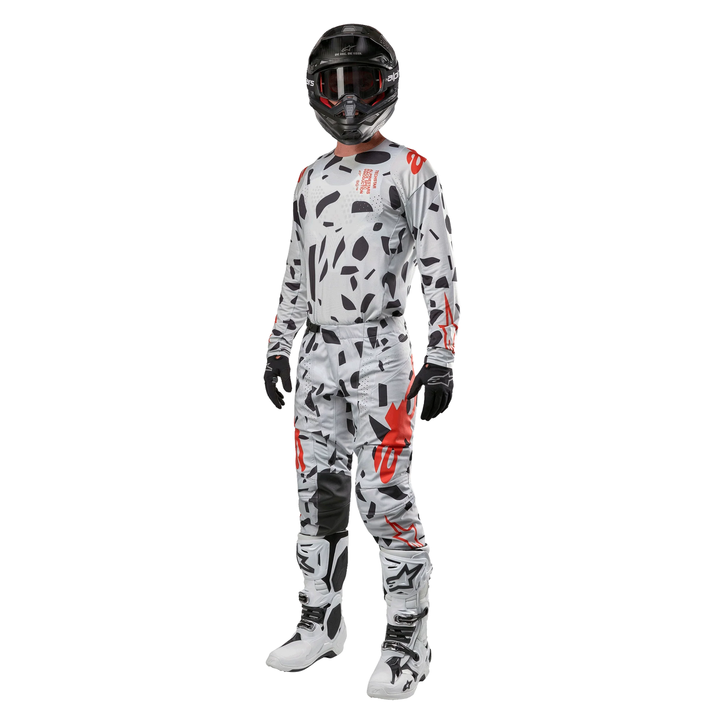 ALPINESTARS TECHSTAR RANTERA JERSEY HAZE GREY/CAMO