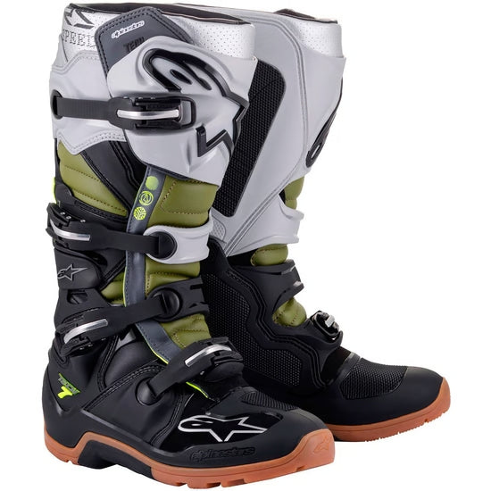 BOTAS PARA MOTOCROSS TECH 7 ENDURO NGO/PLA/VDE 11