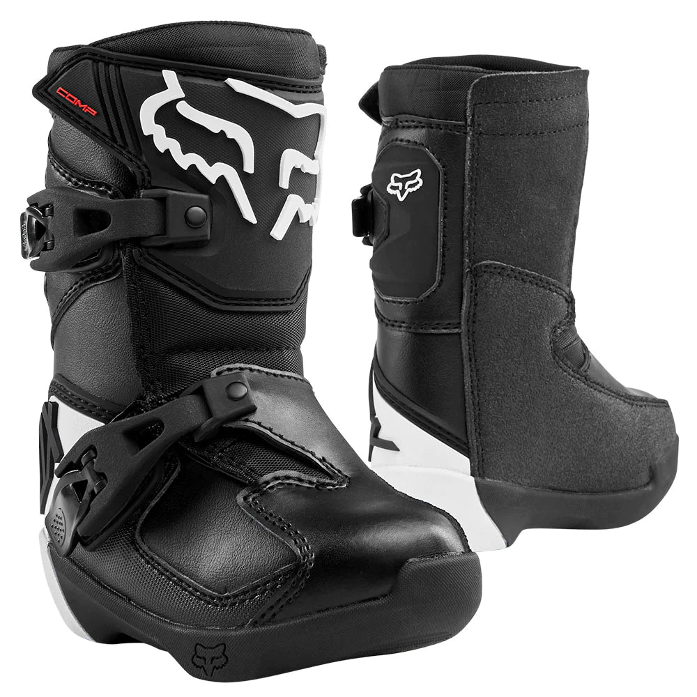 Botas Fox Comp K Niño Negro