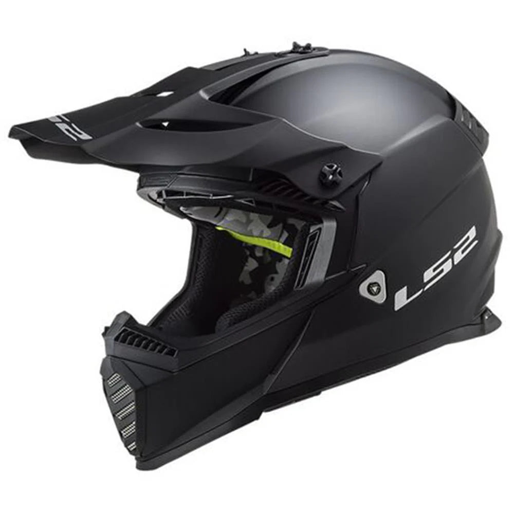 Casco Cross LS2 Fast Evo Negro/Mate MX437