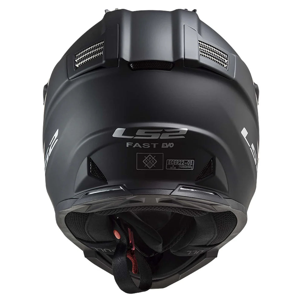 Casco Cross LS2 Fast Evo Negro/Mate MX437