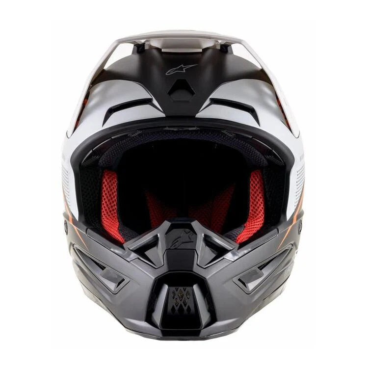 CASCO CROSS S-M5 RAYON NEGRO BLANCO