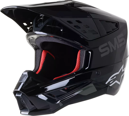 CASCO CROSS S-M5 ROVER NEGRO GLOSSY