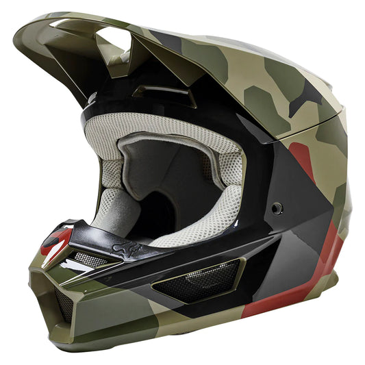 Casco FOX V1 BNKR ECE Verde