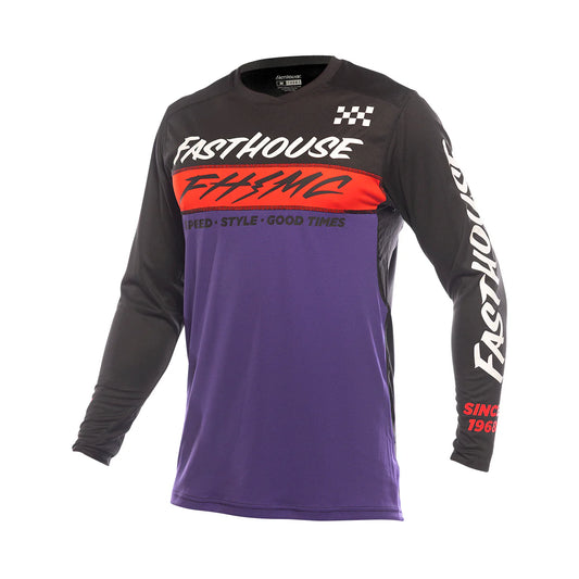 Elrod Evoke Youth Jersey - Black/Purple