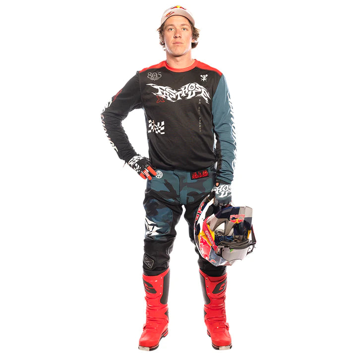 Grindhouse Bereman Jersey, Black/Infrared