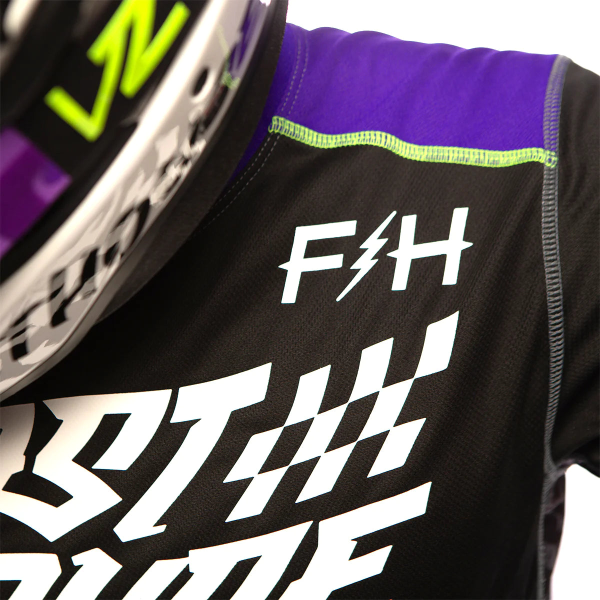 Grindhouse Rufio Jersey - Black/Purple