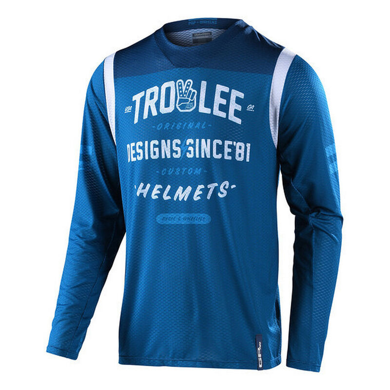 Jersey Troy Lee Designs GP Air Roll Out Azul