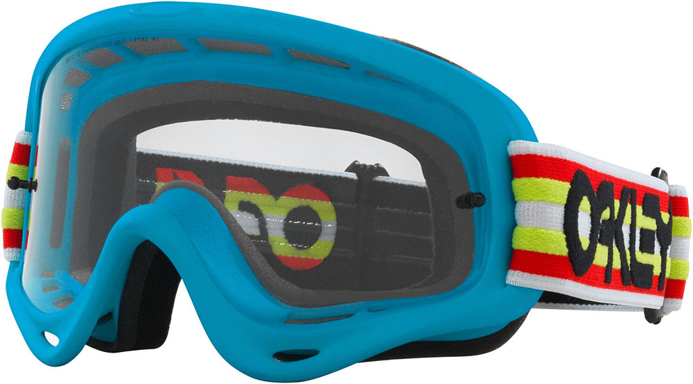 O FRAME MX HERITAGE STRIPES W/ CLEAR