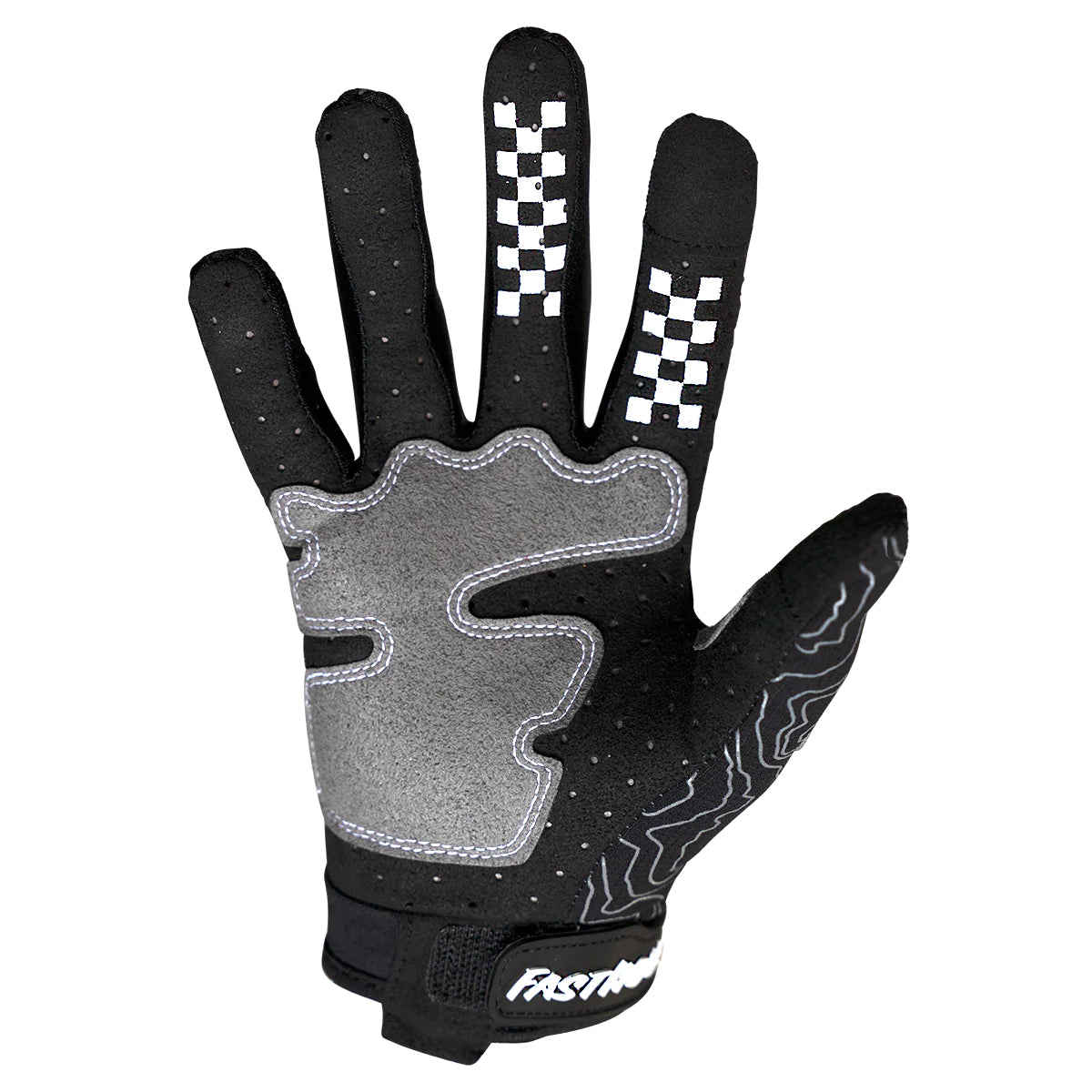 Offroad Glove, Negro Blanco