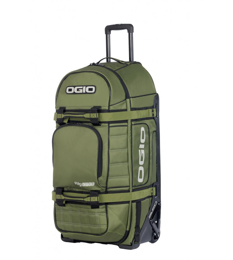 RIG 9800 WHEELED BAG GREEN