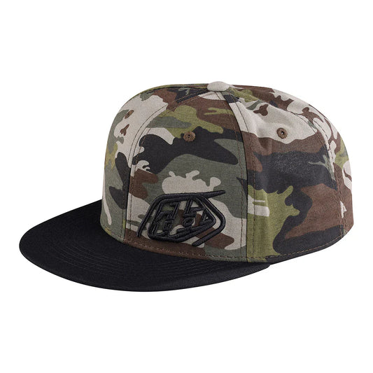 SNAPBACK HAT SLICE CAMO ARMY GREEN / BLACK