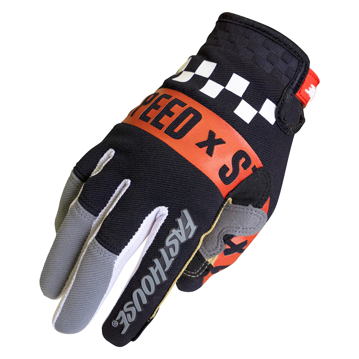 Speed Style Domingo Glove, Gris Negro