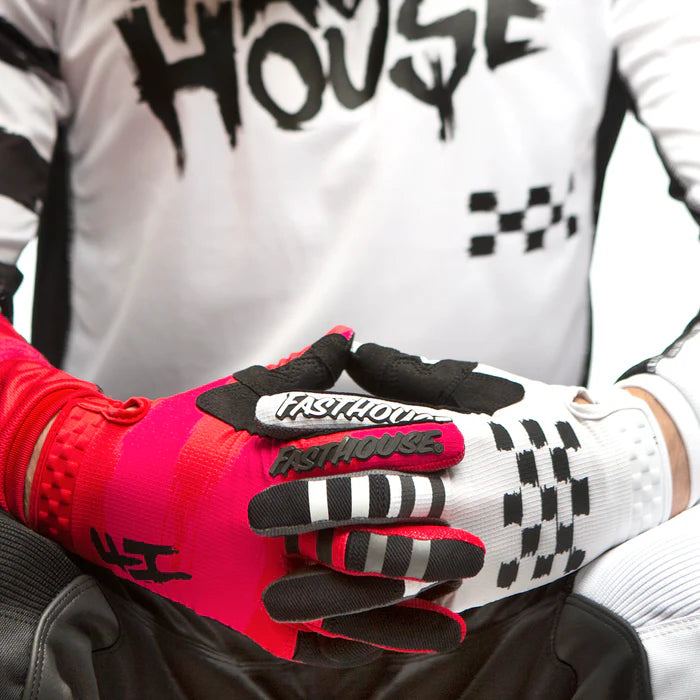 Speed Style Jester Glove - Infrared/White