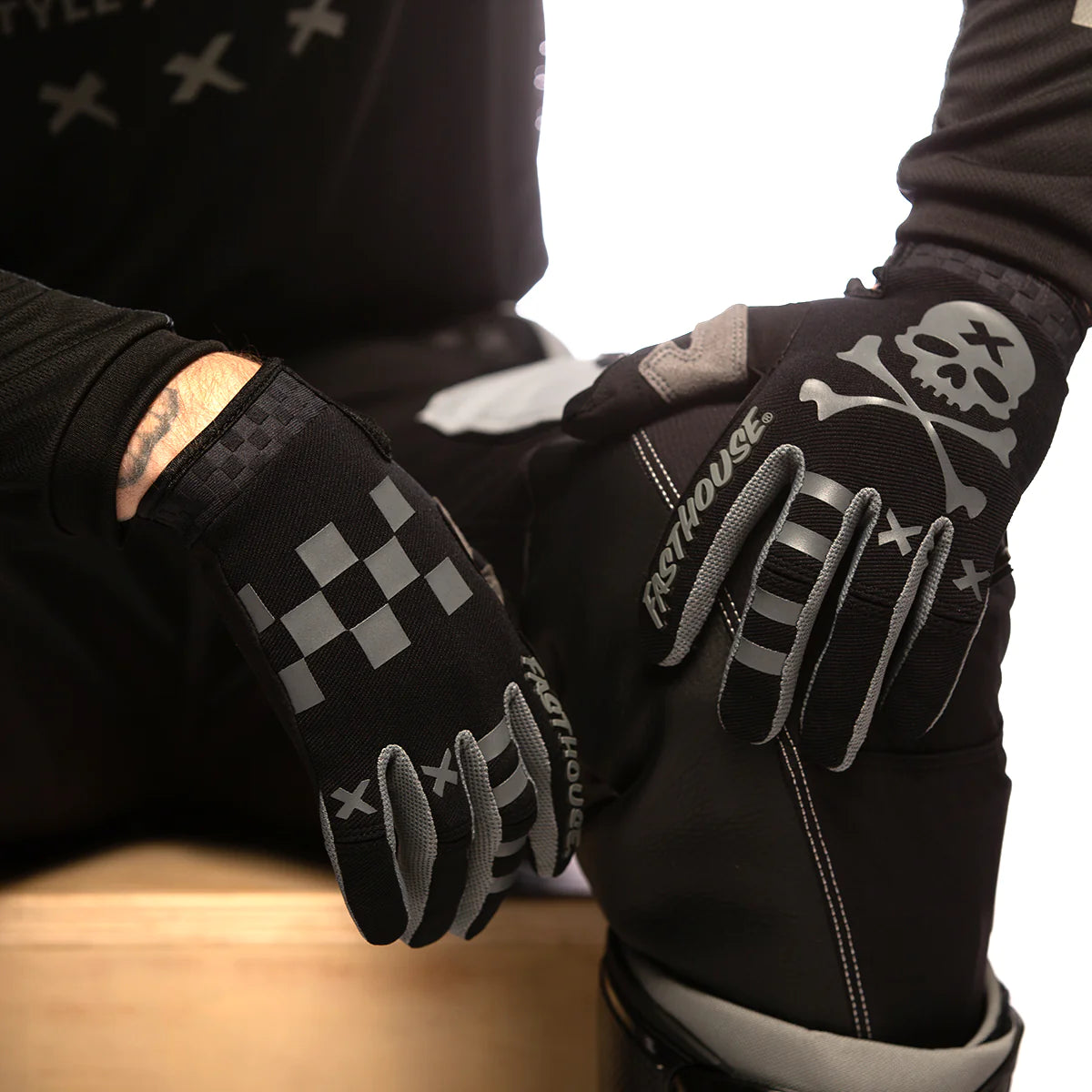 Speed Style Rufio Glove, Negro Gris