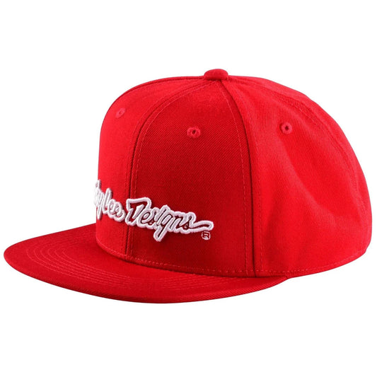 YOUTH FLAT BILL SNAPBACK SIGNATURE RED / WHITE