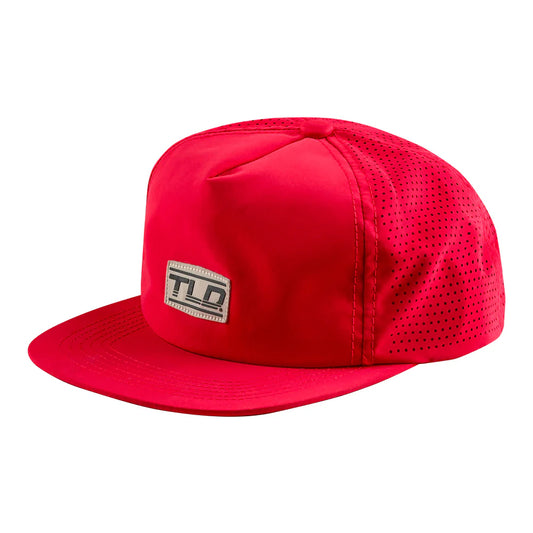 UNSTRUCTURED SNAPBACK SPEED PATCH POPPY RED