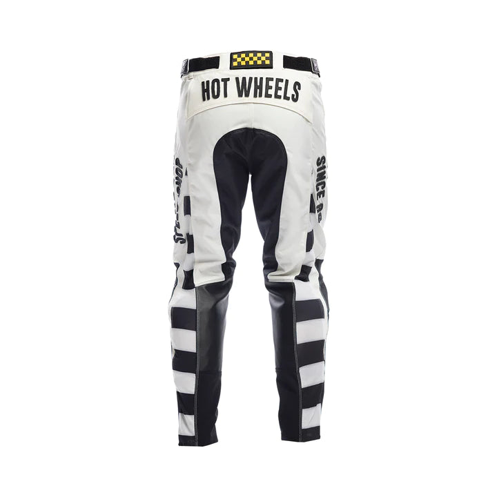 Youth Grindhouse Hot Wheels Pant, White/Black