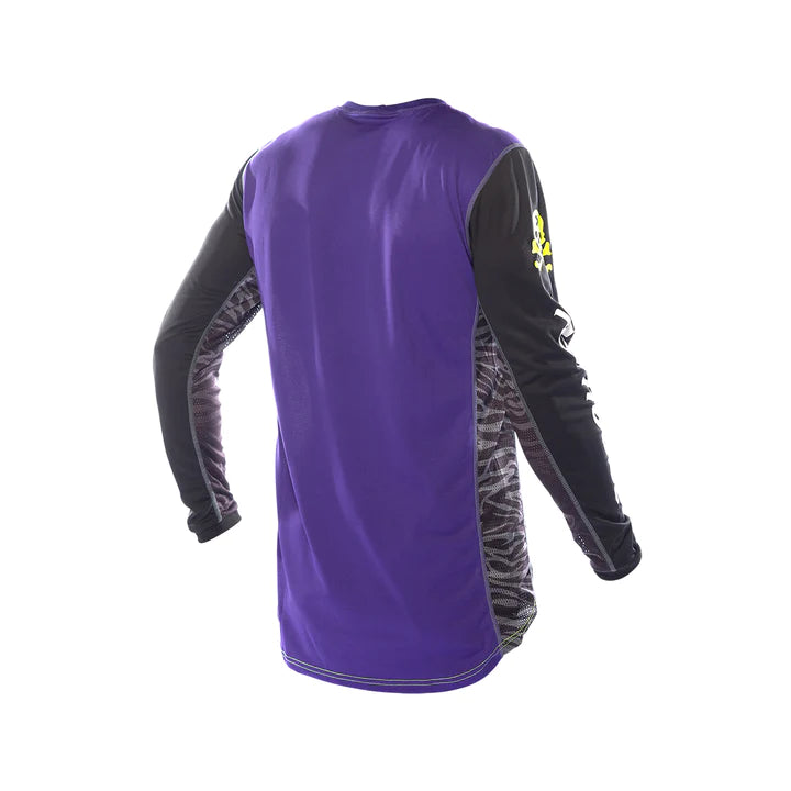 Youth Grindhouse Rufio Jersey, Black/Purple