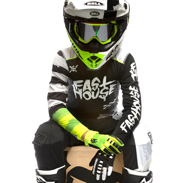 Youth Speed Style Jester Glove, High Viz/Black