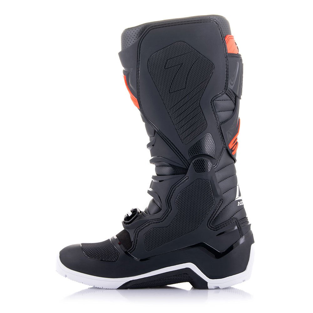 BOTA PARA MOTOCROSS TECH 7 ENDURO NEGRO/GRIS/ROJO FLUO 12